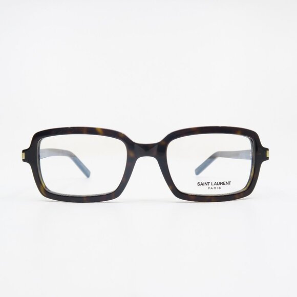 Saint Laurent SL278 003 52mm Dark Brown Tortoise Shell New Unisex Eyeglasses. - Picture 2 of 7